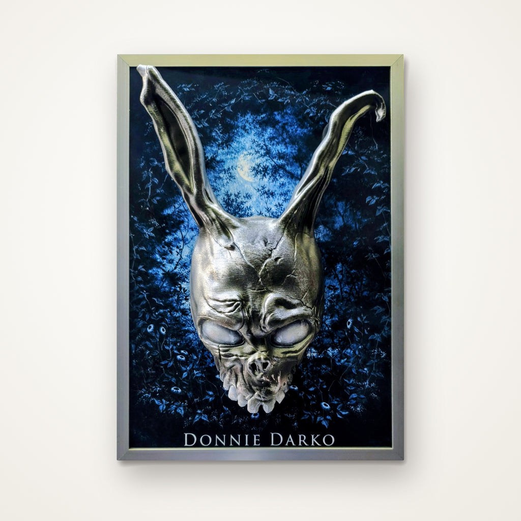 Frank the Bunny (Donnie Darko) | 3D Wandbild im Relief