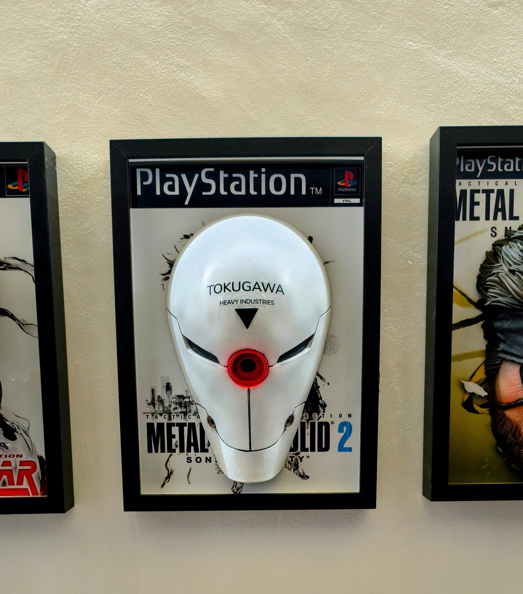 Gray Fox (Metal Gear Solid 2) | Tableau Mural 3D Gaming en Relief