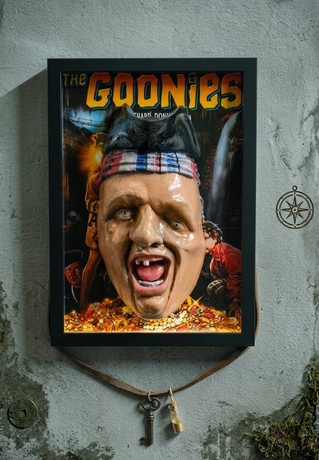 Sloth Pirata (The Goonies) | Cuadro 3D de Pared en Relieve