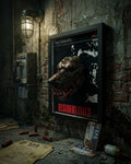 Chien Zombie (Resident Evil 2) | Tableau Mural 3D Gaming en Relief