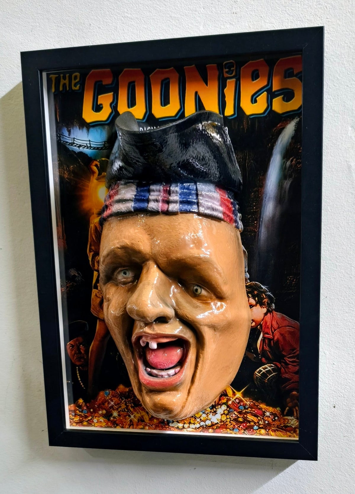 Sloth Pirata (The Goonies) | Cuadro 3D de Pared en Relieve