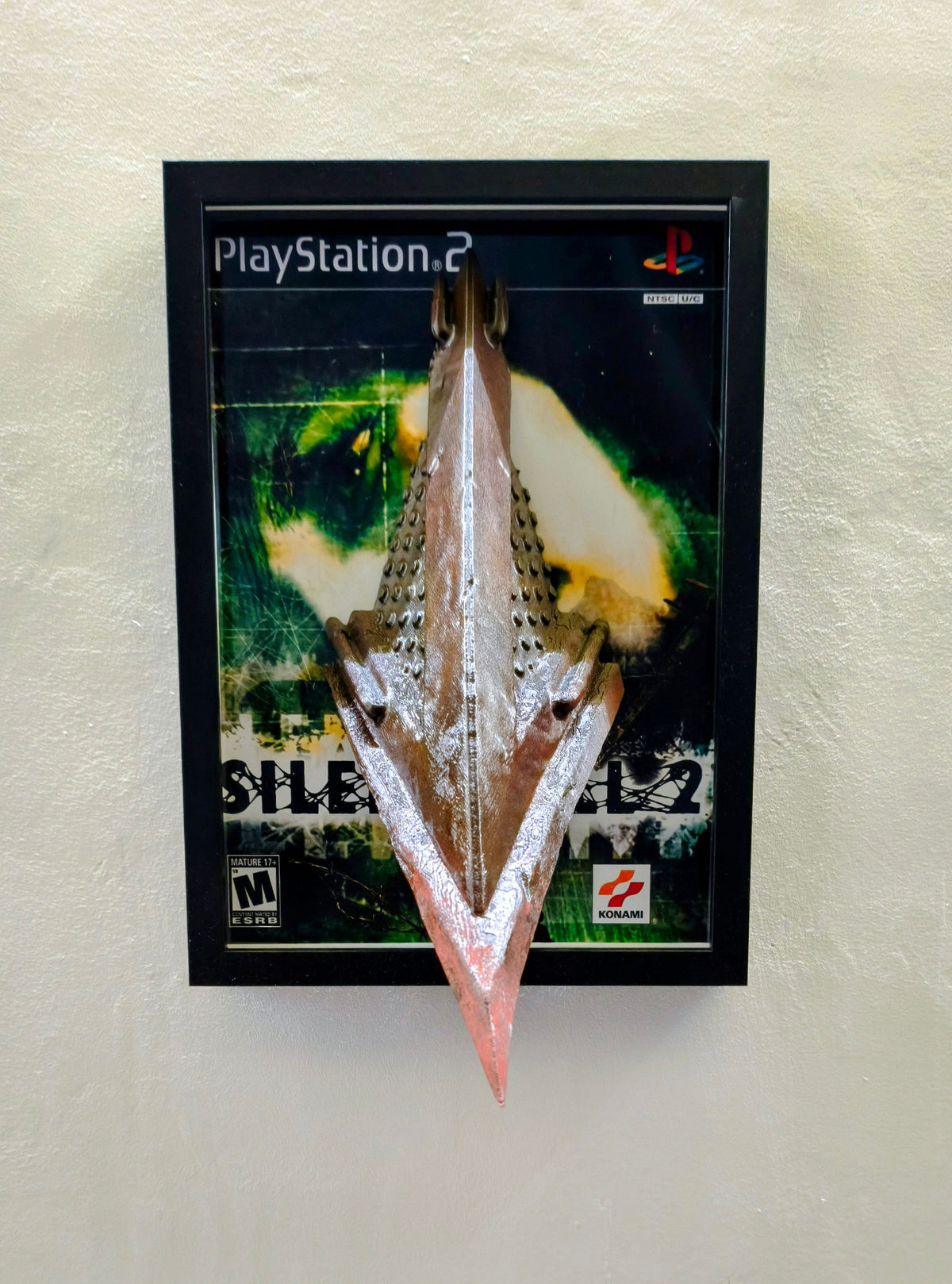 Pyramid Head (Silent Hill 2) | 3D Relief Gaming Wall Art