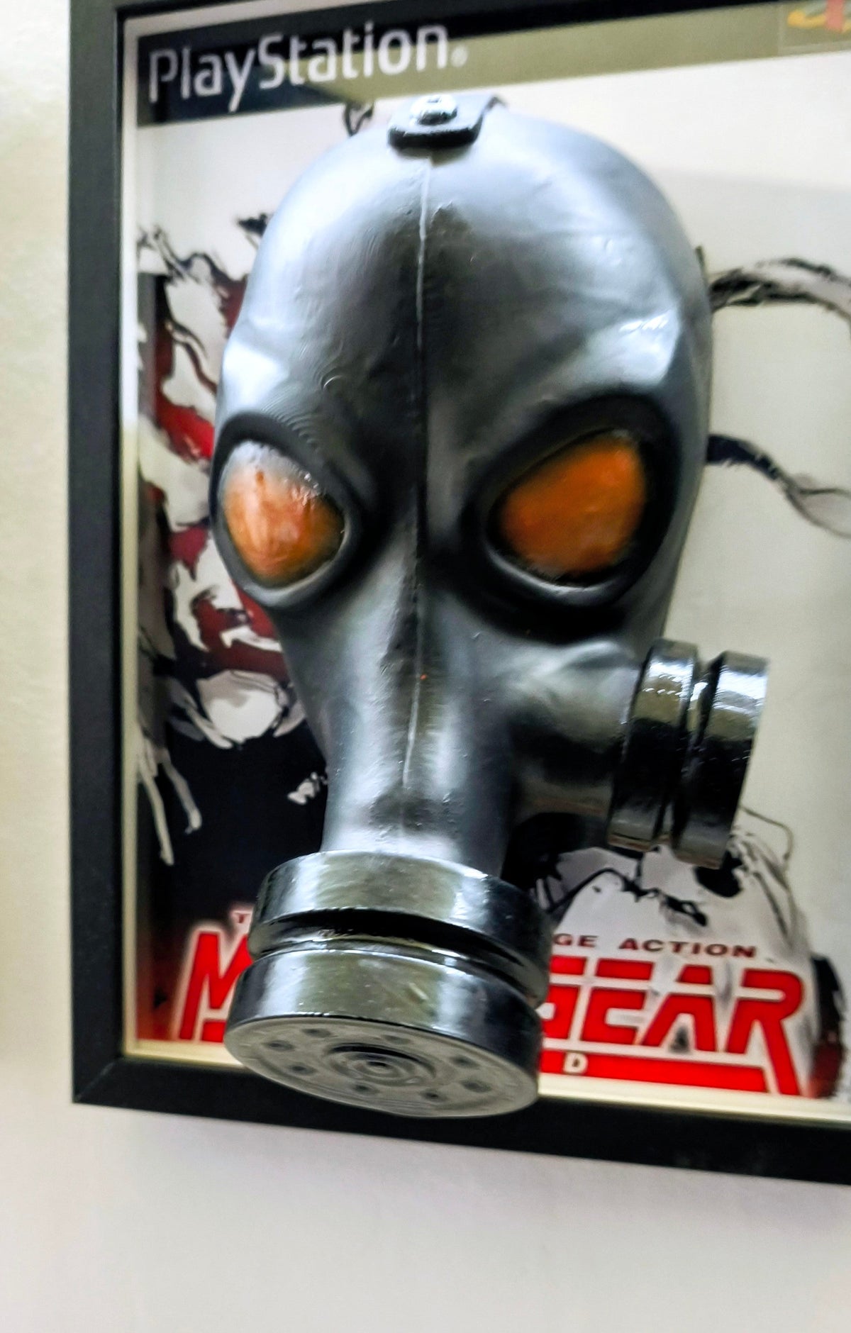 Psycho Mantis (Metal Gear Solid) | 3D Relief Gaming Wall Art