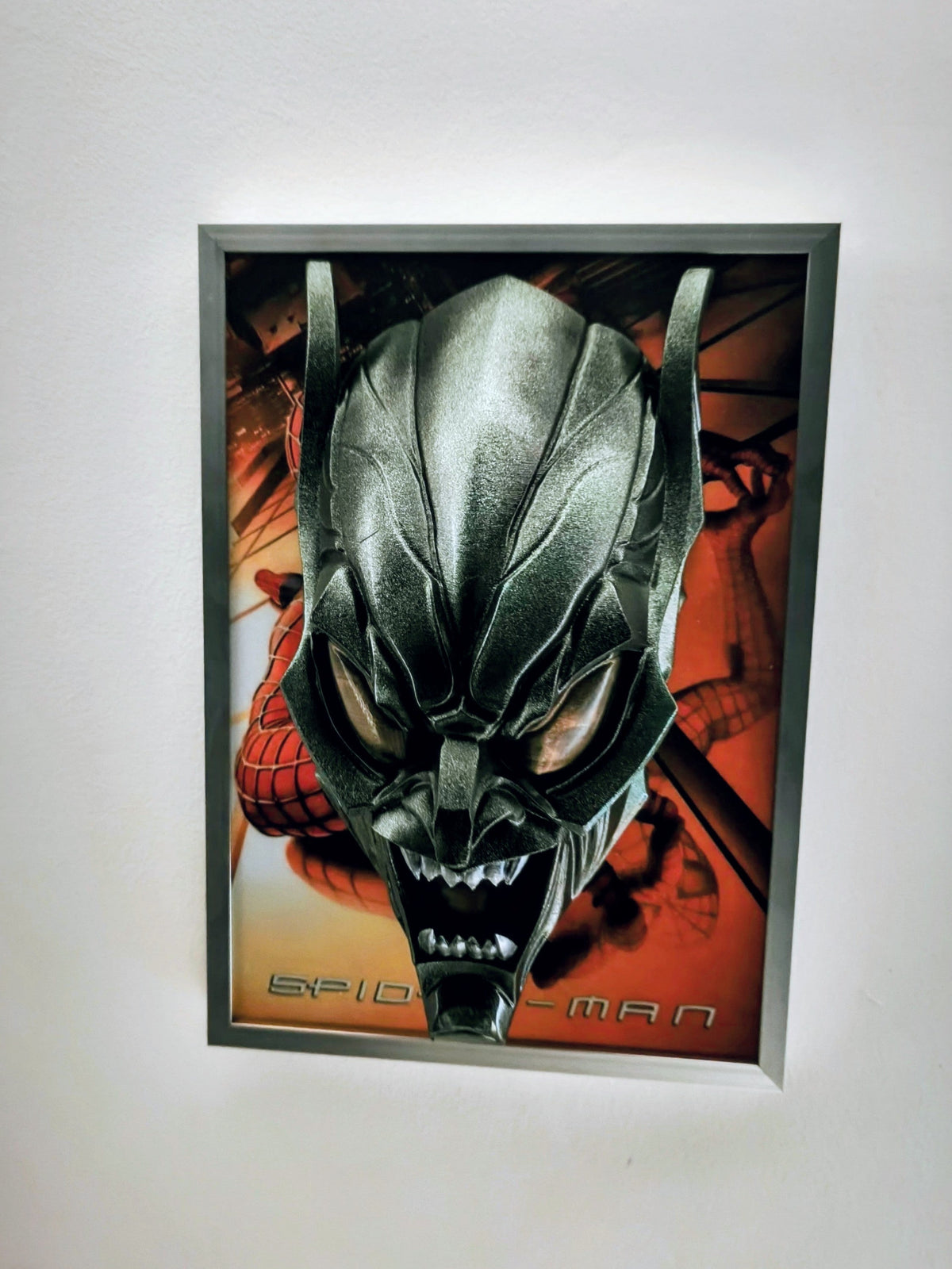 Green Goblin (Spider-Man 2002) | 3D Wandbild im Relief