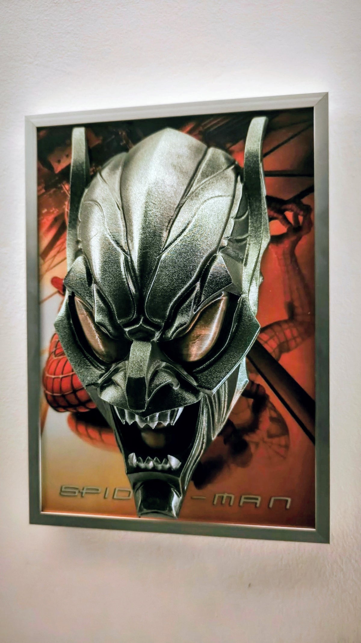 Green Goblin (Spider-Man 2002) | Cuadro 3D de Pared en Relieve