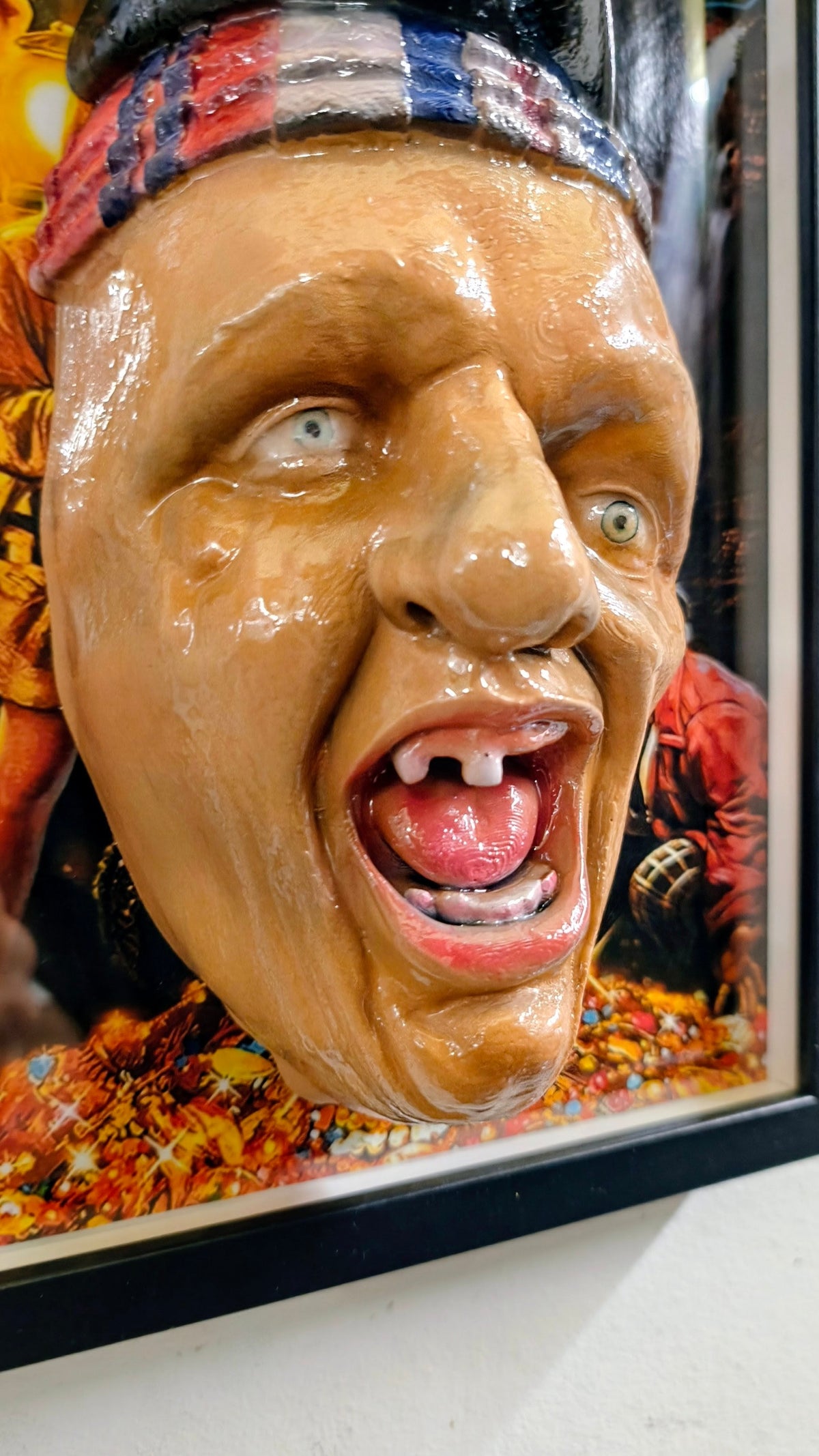 Sloth Pirata (The Goonies) | Cuadro 3D de Pared en Relieve