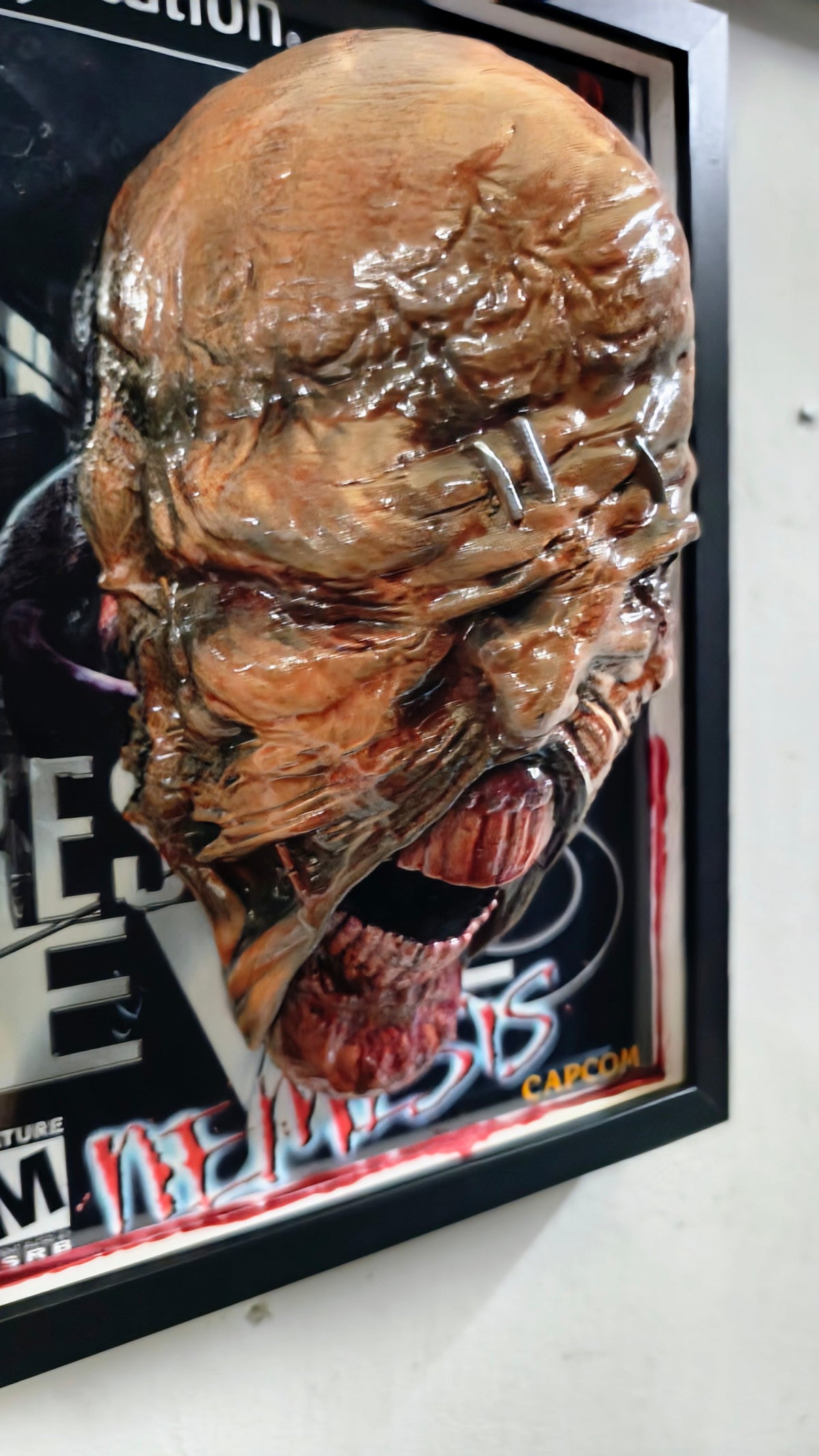 Nemesis (Resident Evil 3) | 3D Relief Gaming Wall Art