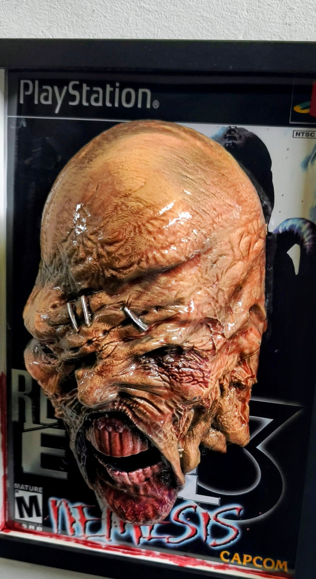 Nemesis (Resident Evil 3) | 3D Gaming Wandbild im Relief
