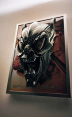 Framed Cults - The Emerald Glider - 3D Wall Art in Relief Piece 8