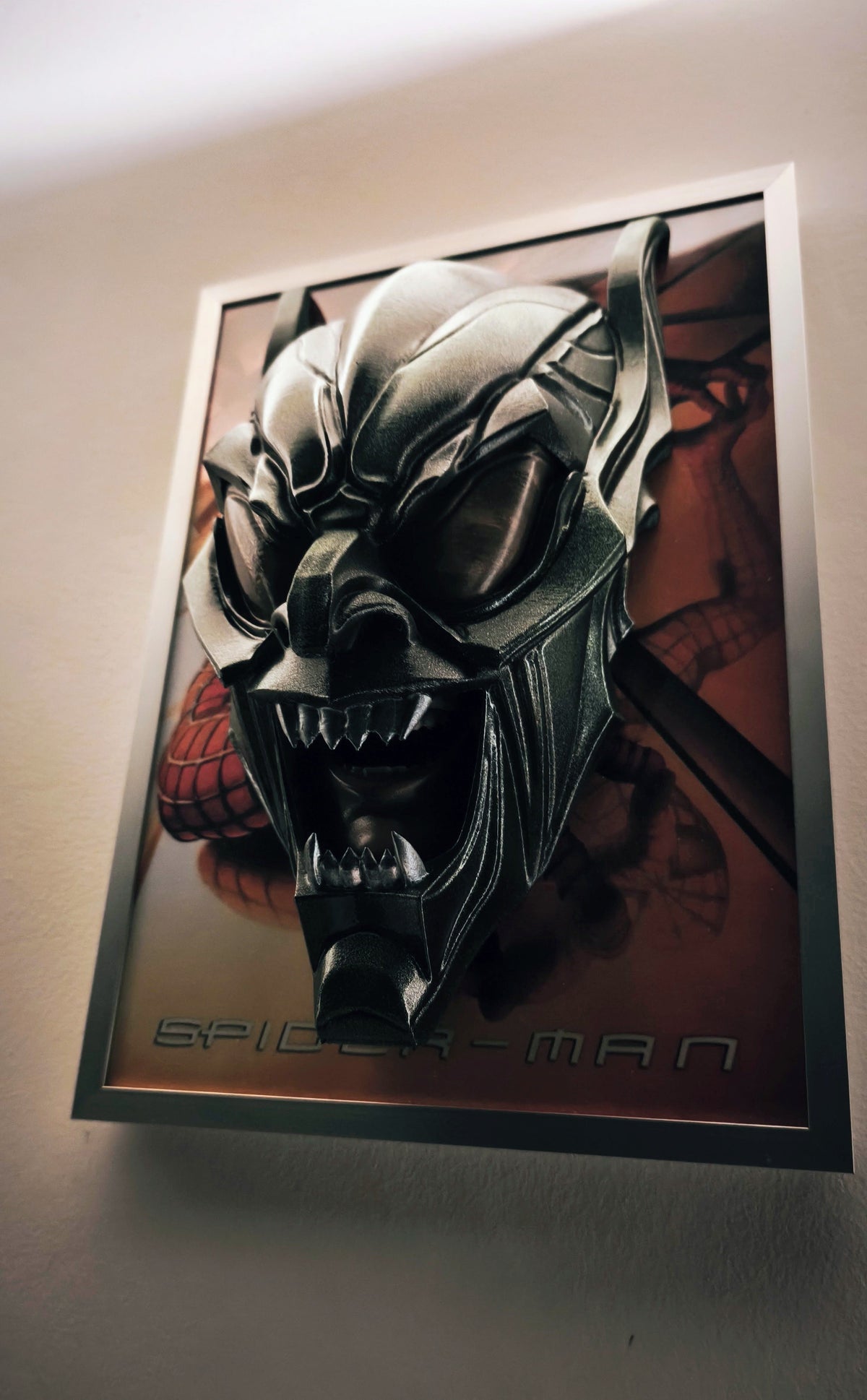 Green Goblin (Spider-Man 2002) | Cuadro 3D de Pared en Relieve