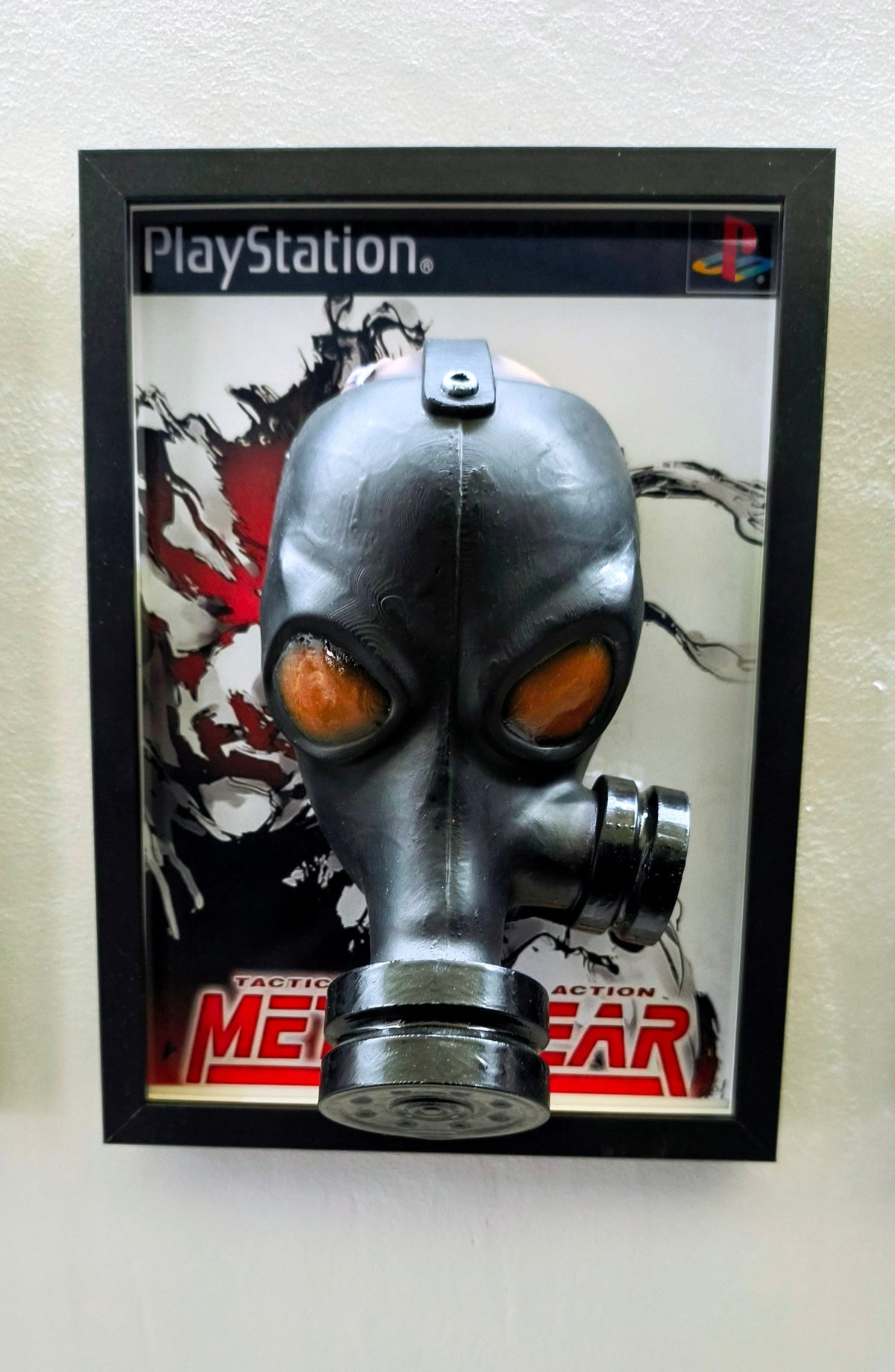 Psycho Mantis (Metal Gear Solid) | 3D Relief Gaming Wall Art