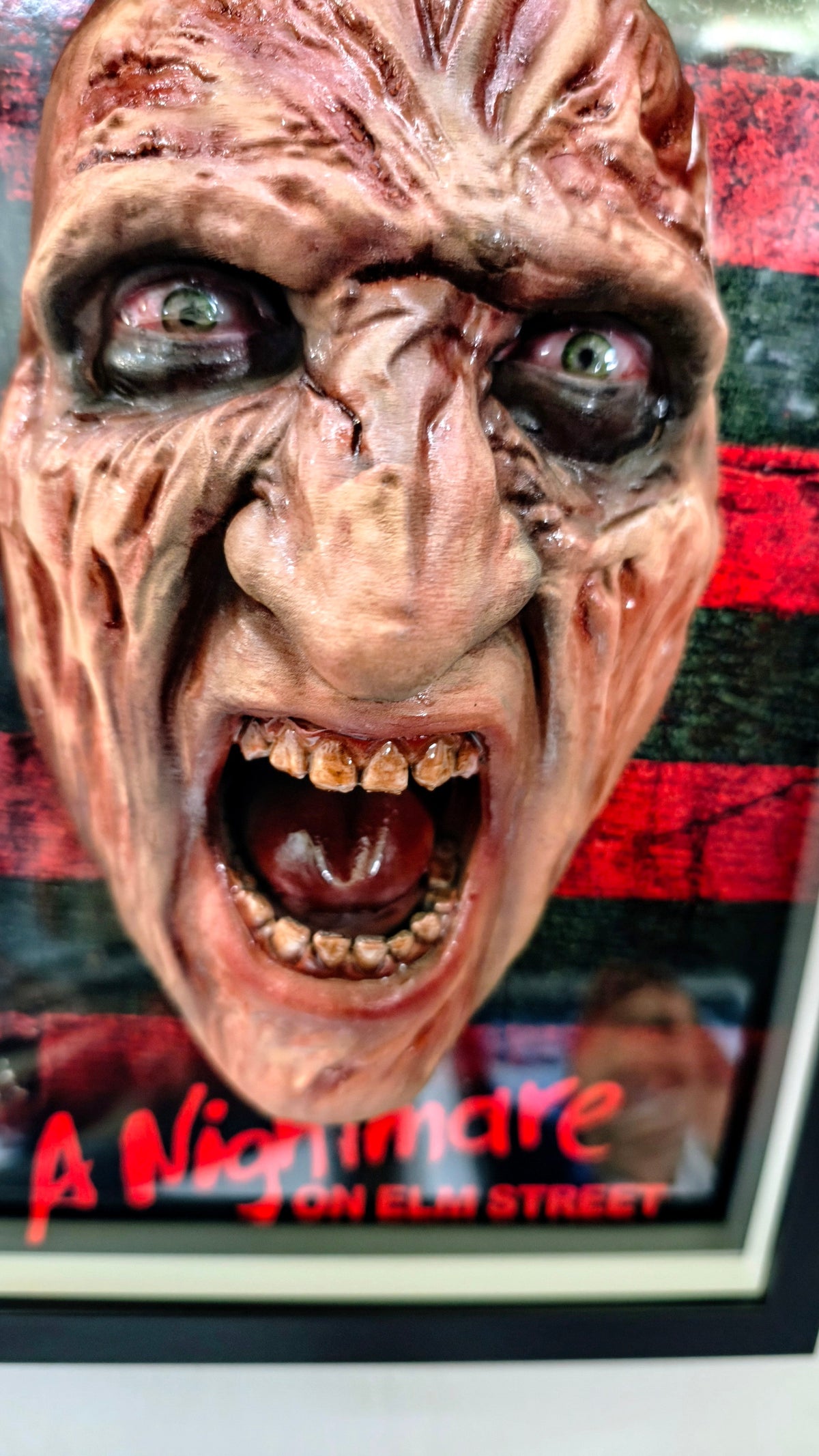 Nightmares in Frame - Never Sleep Again | 3D Relief Wall Art