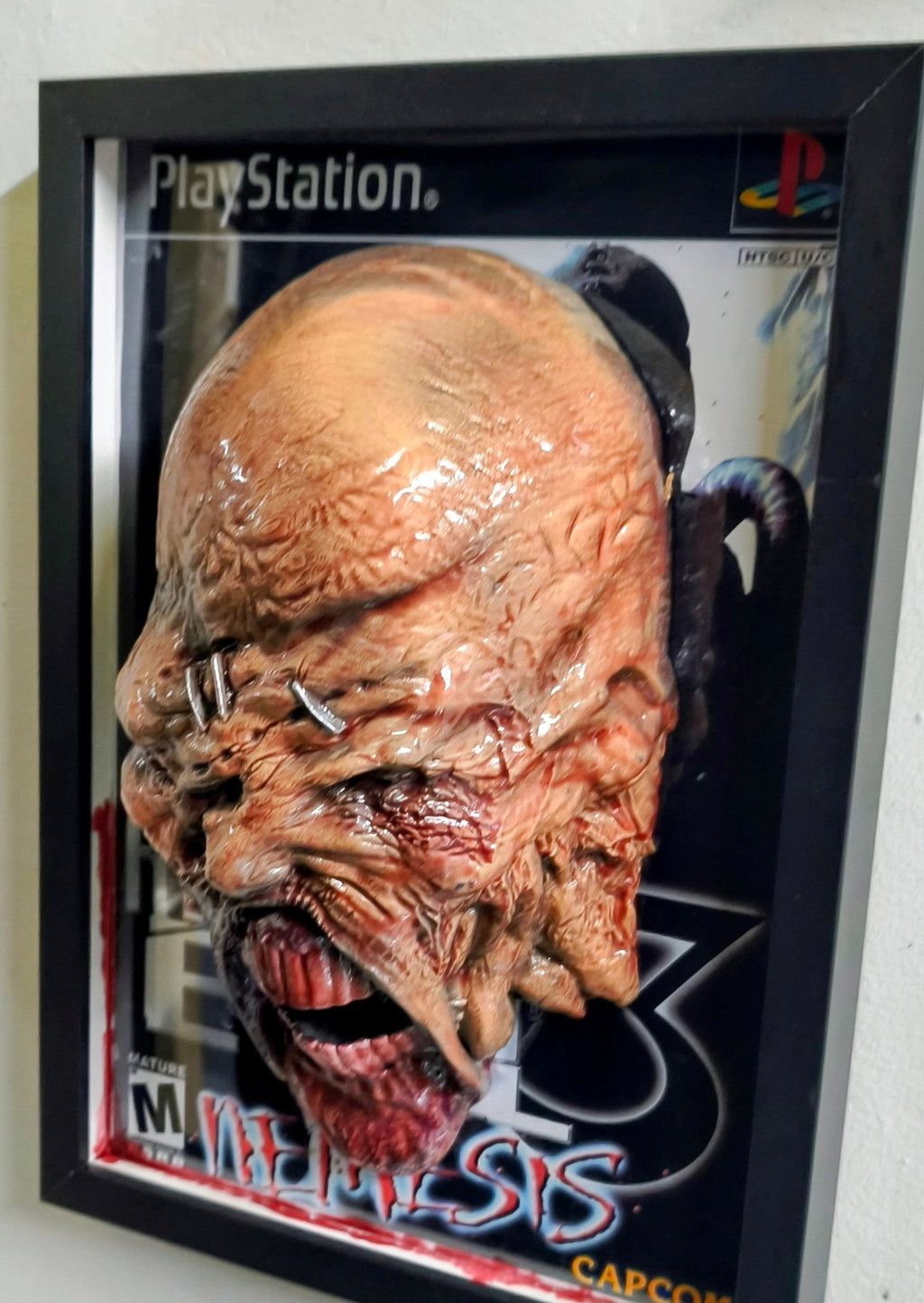 Nemesis (Resident Evil 3) | 3D Gaming Wandbild im Relief