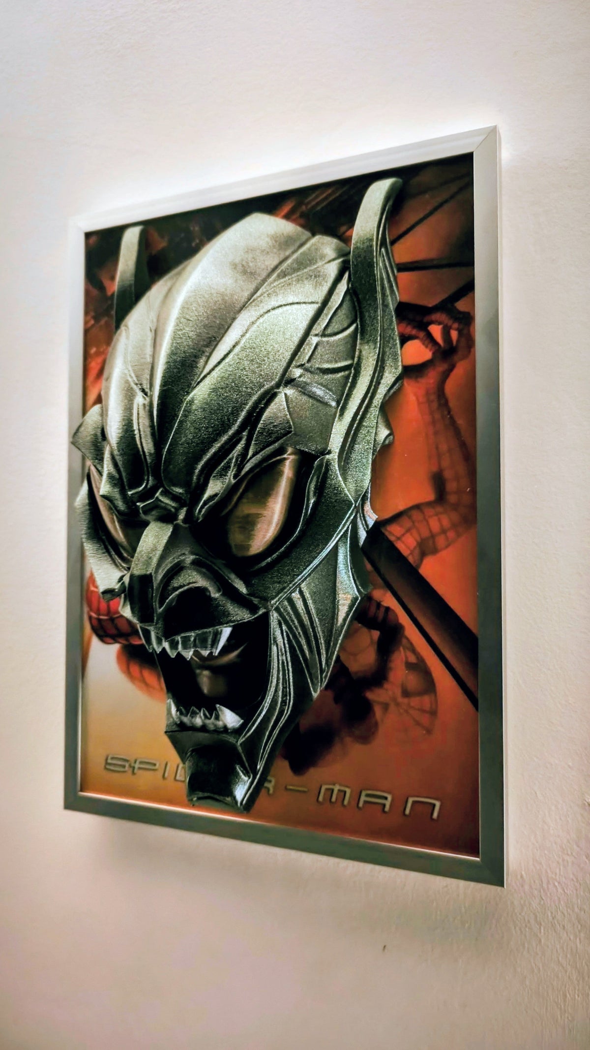 Green Goblin (Spider-Man 2002) | 3D Wandbild im Relief