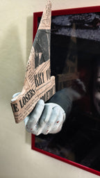 Nightmares in Frame - The 1990 Storm Drain - 3D Wall Art in Relief Piece 3