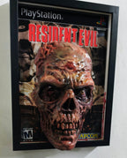 Memory Cards - Mansion Patient Zero - 3D Wall Art in Relief Piece 6