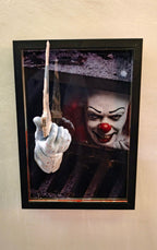 Nightmares in Frame - The 1990 Storm Drain - 3D Wall Art in Relief Piece 4