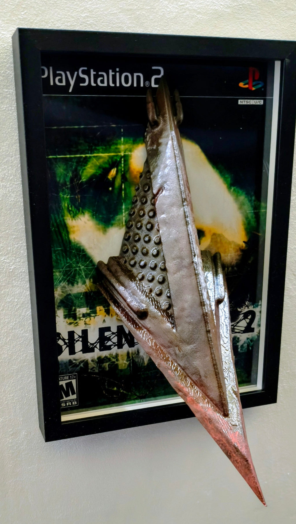 Pyramid Head (Silent Hill 2) | Cuadro 3D Gaming de Pared en Relieve