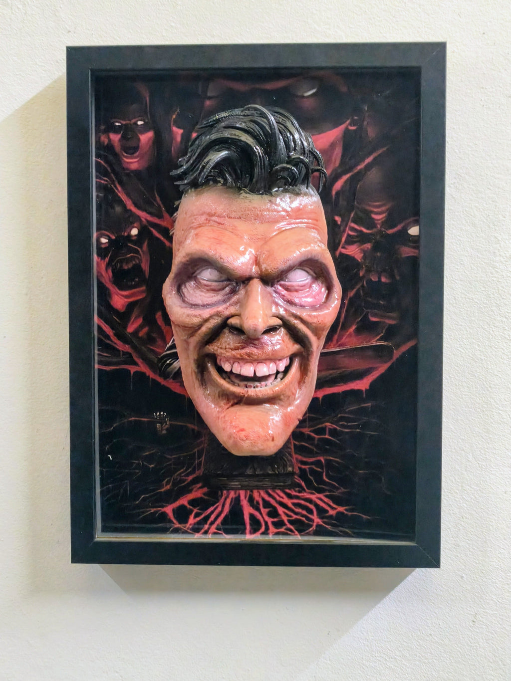 Nightmares in Frame - Deadite Ash — Vista frontale | The Frame Beyond