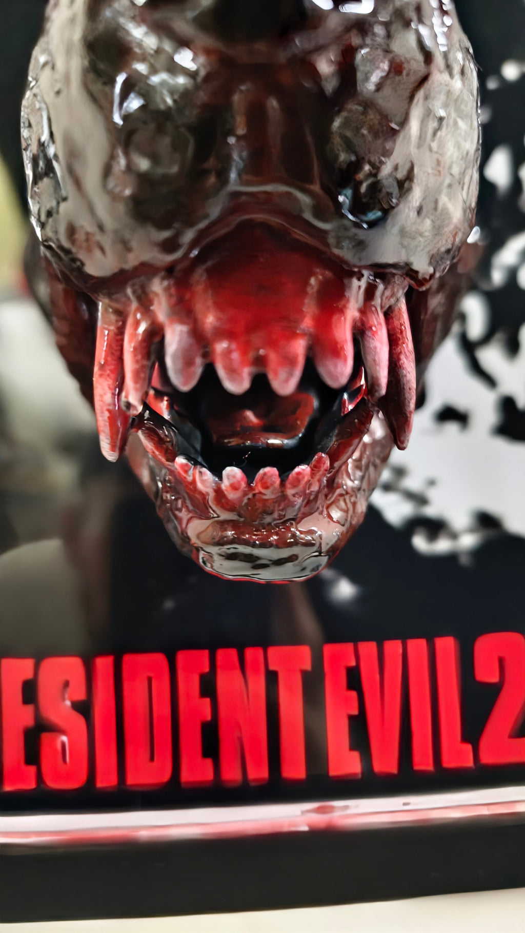 Chien Zombie (Resident Evil 2) | Tableau Mural 3D Gaming en Relief