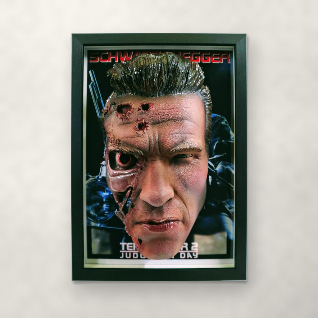 T-800 | 3D Relief Wall Art